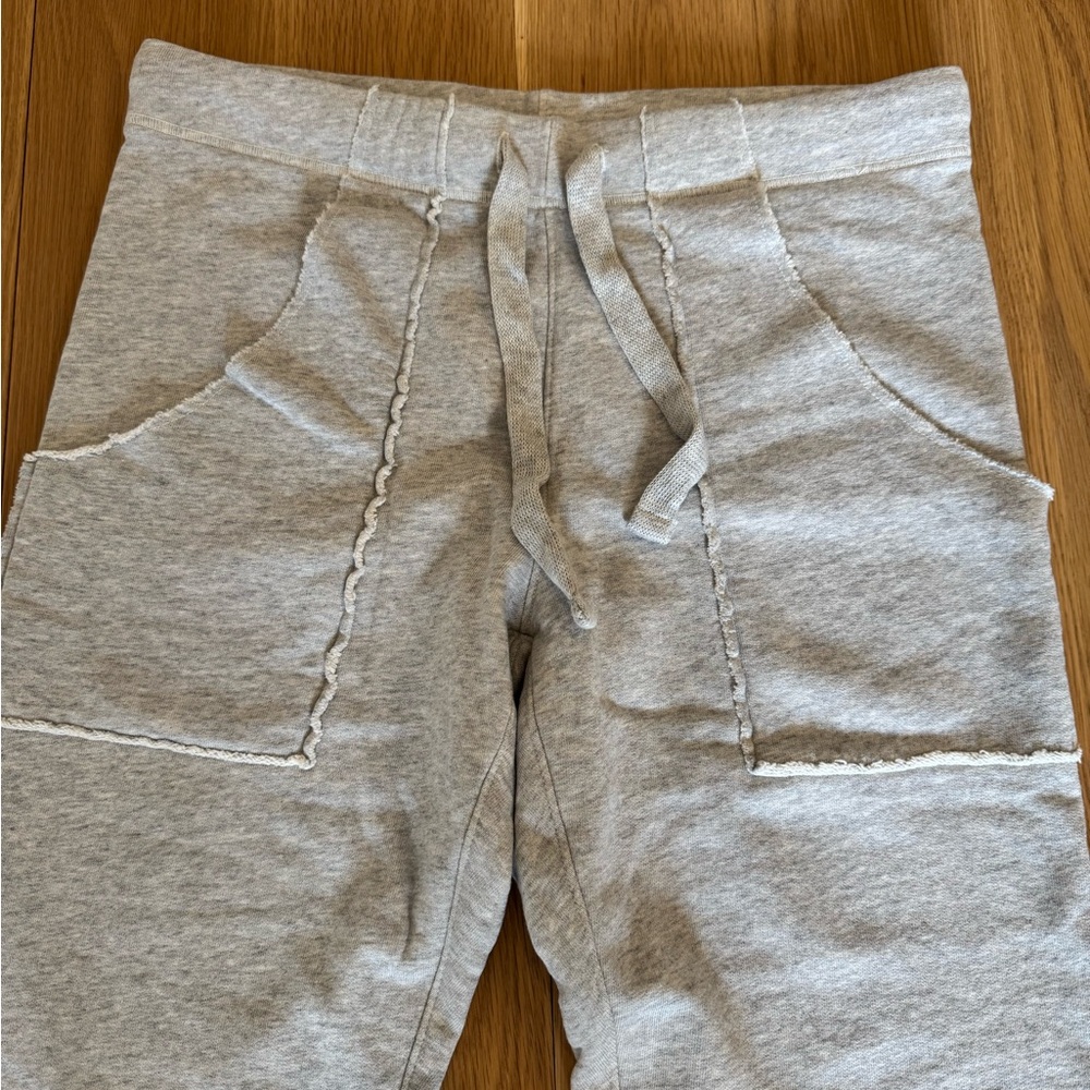 Frank & Eileen Light Grey Drawstring Jogger Pants - Picture 2 of 3